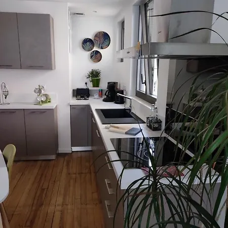 Сasa de vacaciones La Citadine Maison De Avec Garage